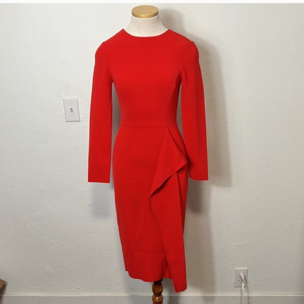 H&M red dress